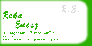 reka enisz business card